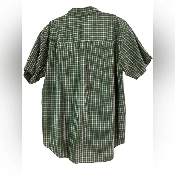 🎉HP🎉Chaps Green Plaid Men's Shirt  XL🎉HP🎉 - Picture 3 of 4